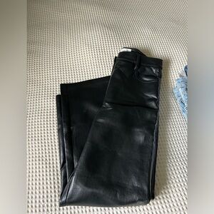 Aritzia leather pants